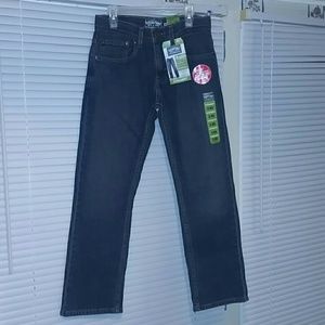 Levi Stratus blue jeans